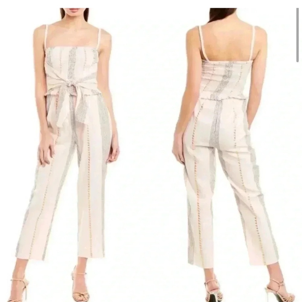 Saylor Anthropologie Joni Blush Romper - Medium